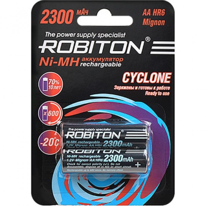 Аккумулятор ROBITON RTU2300MHAA 15580 Аккумулятор ROBITON RTU2300MHAA 15580