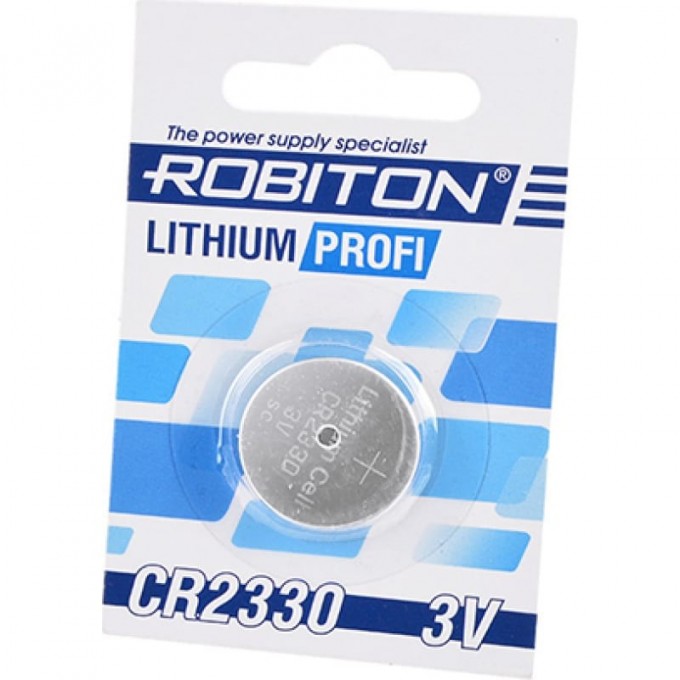 Элемент питания ROBITON R-CR2330-BL1 14630 Элемент питания ROBITON R-CR2330-BL1 14630