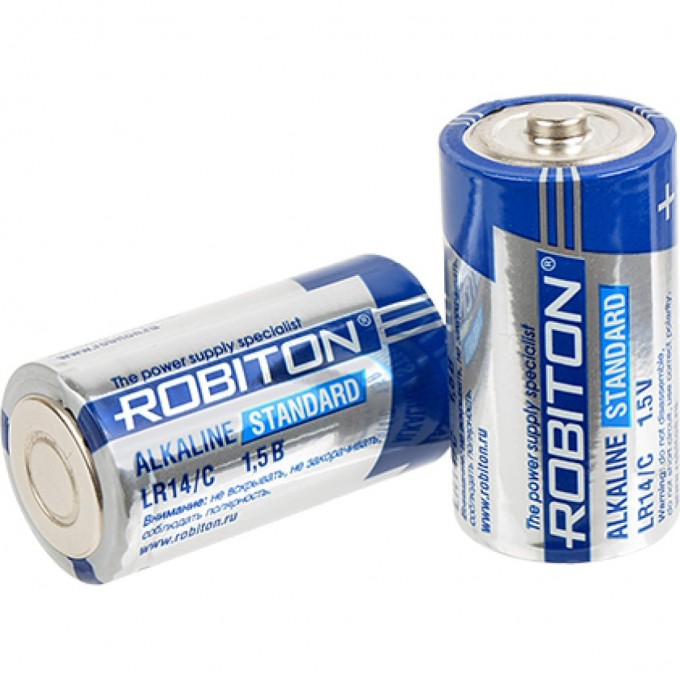 Элемент питания ROBITON STANDARD LR14 BL2 12287 Элемент питания ROBITON STANDARD LR14 BL2 12287