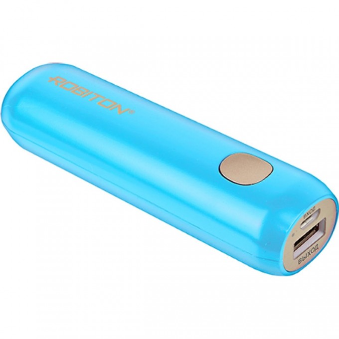 Универсальный внешний аккумулятор ROBITON POWER BANK Li3.4 IRIS (голубой) 3350мАч BL1 14264 Универсальный внешний аккумулятор ROBITON POWER BANK Li3.4 IRIS (голубой) 3350мАч BL1 14264