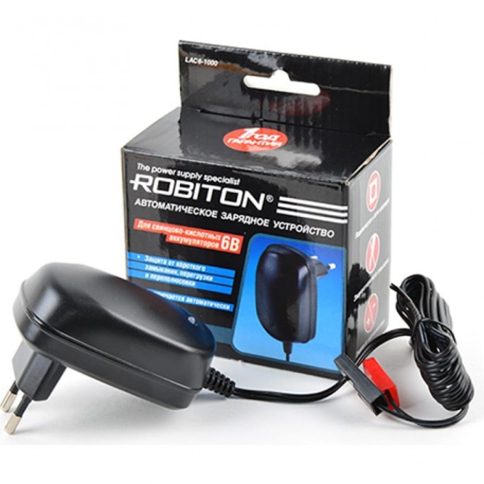 Зарядное устройство для батарей ROBITON LAC6-1000 14680 Зарядное устройство для батарей ROBITON LAC6-1000 14680