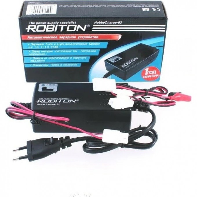 Зарядное устройство ROBITON HOBBYCHARGER02 12305 Зарядное устройство ROBITON HOBBYCHARGER02 12305