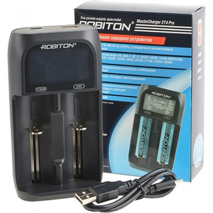 Зарядное устройство ROBITON MASTERCHARGER 2T4 Pro 17040 Зарядное устройство ROBITON MASTERCHARGER 2T4 Pro 17040